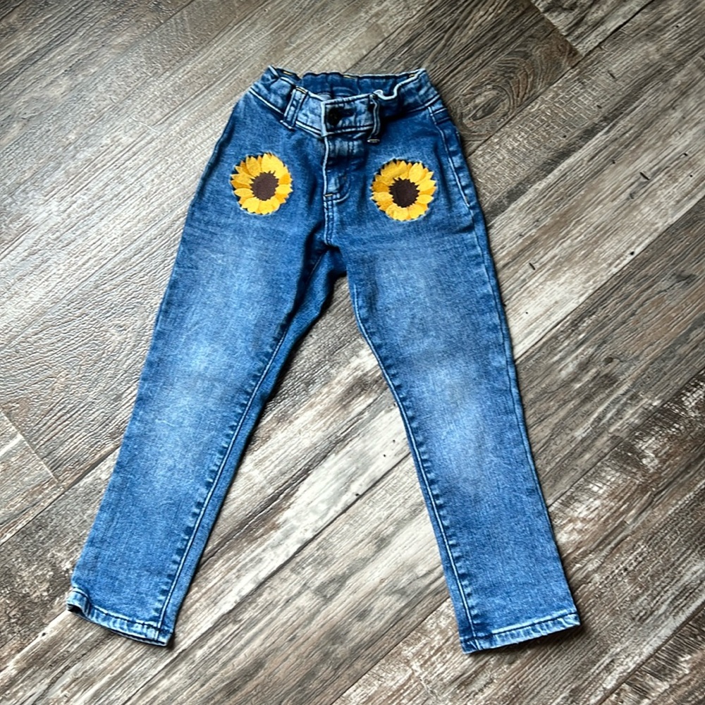Girls sunflower jeans